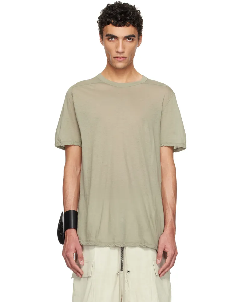 Rick Owens Green Hollywood Level T-shirt 15