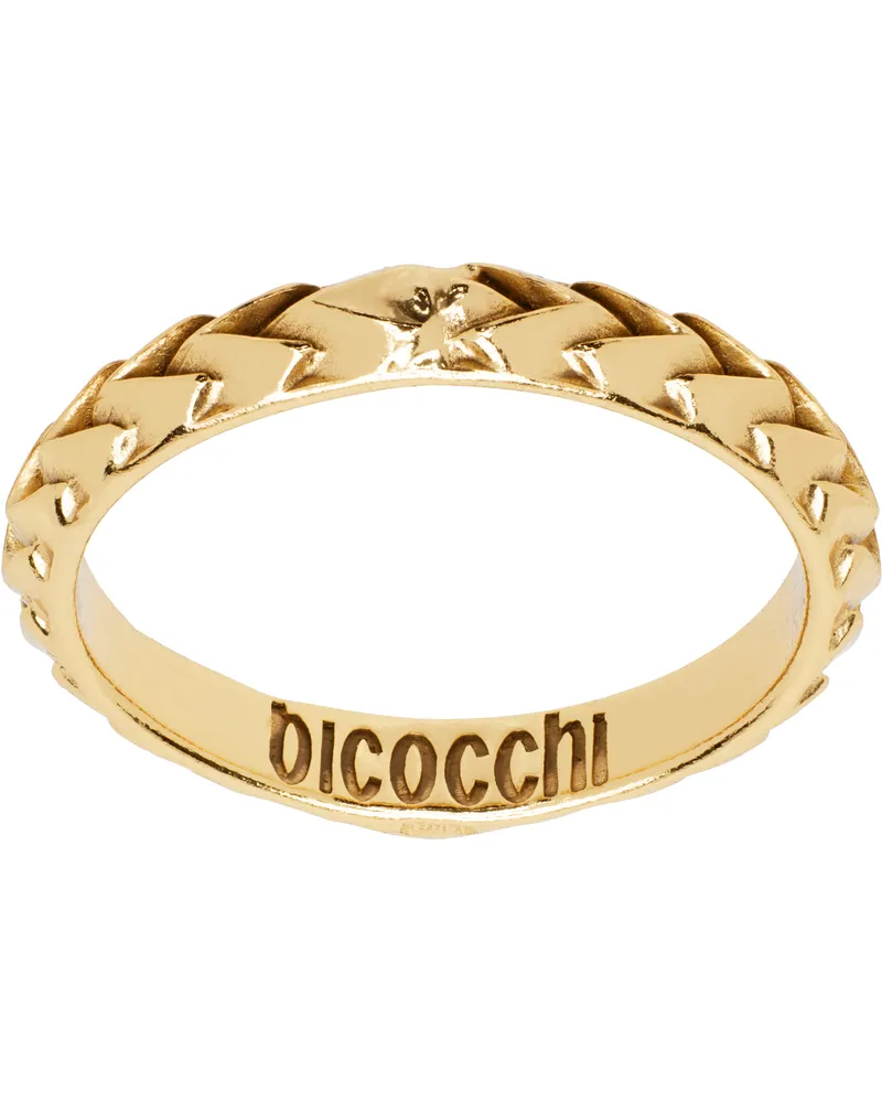 Emanuele Bicocchi Gold Arrow Band Ring Gold