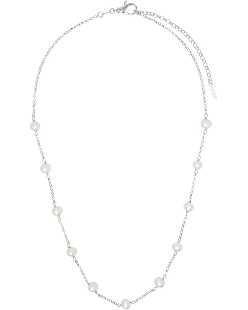 【関税込み】VEERT 'The Pearl Dice Rosary' ネックレス VEERT: 'The Pearl Dice Rosary' ネックレス | SSENSE 日本