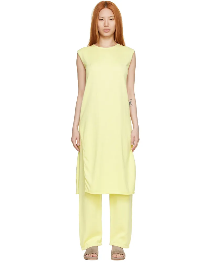 Lauren Manoogian Green Pima Cotton Midi Dress Lim