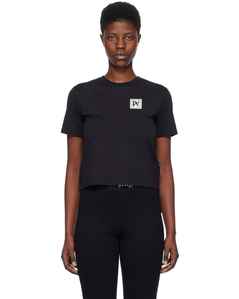 Palm Angels Black 'Ski Club' T-Shirt Black