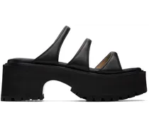 Black Platform Sandals