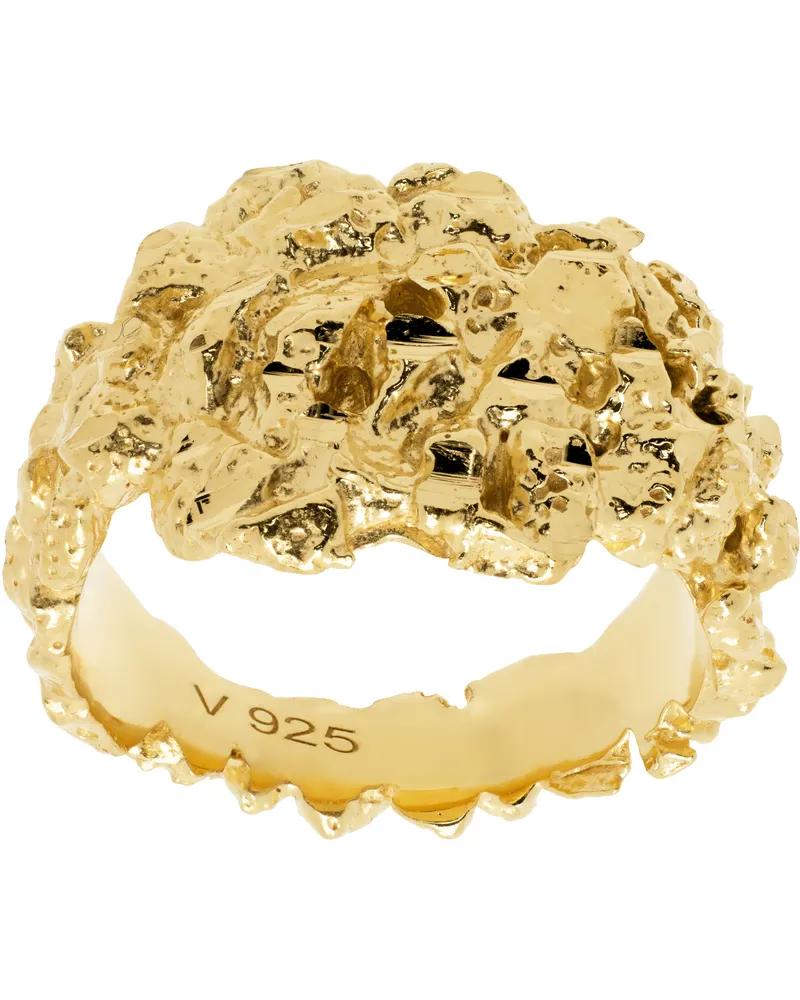 Veneda Carter SSENSE Exclusive Gold VC012 Ring Gold