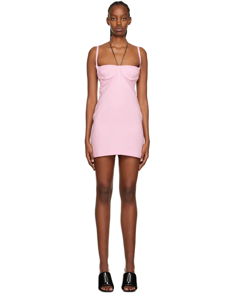 ATTICO Pink Coco Minidress 432
