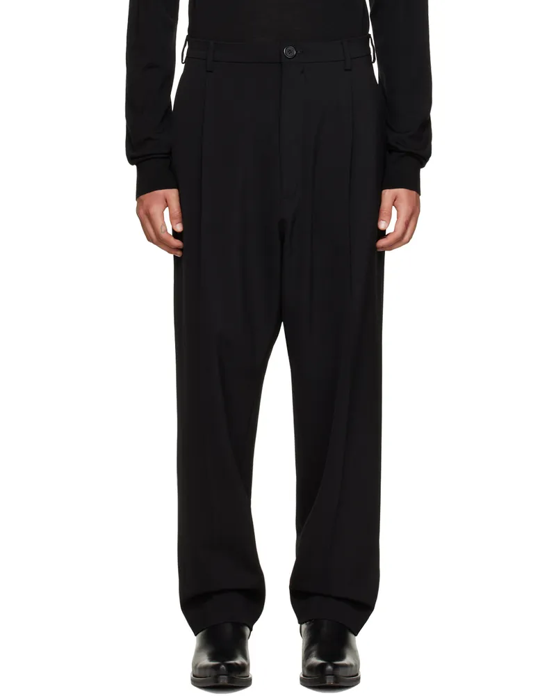 LU'U DAN Black Tailored Trousers Black