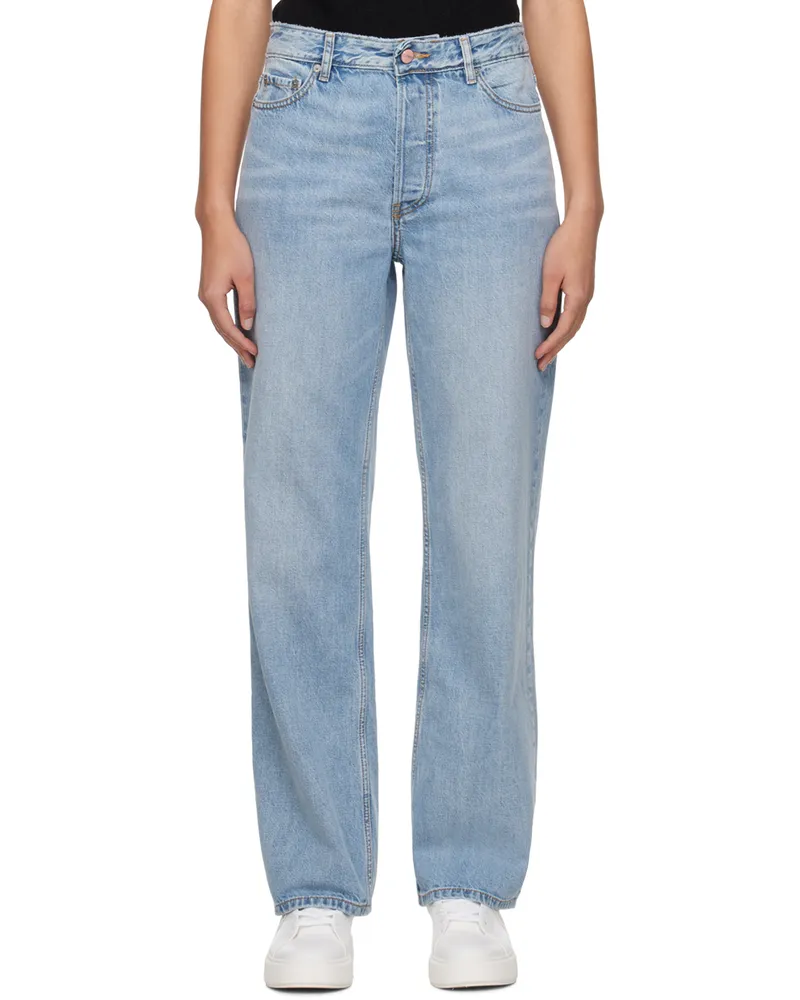 Ganni Blue Izey Jeans 565