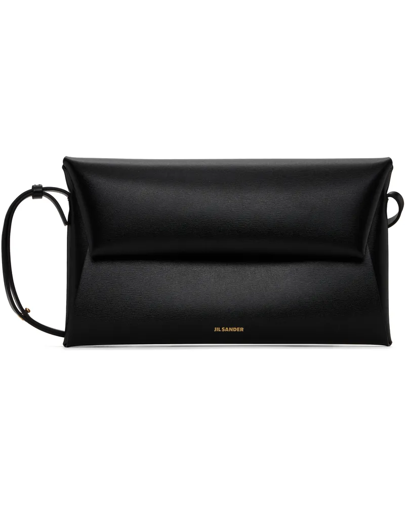 Jil Sander Black Folded Small Bag 001