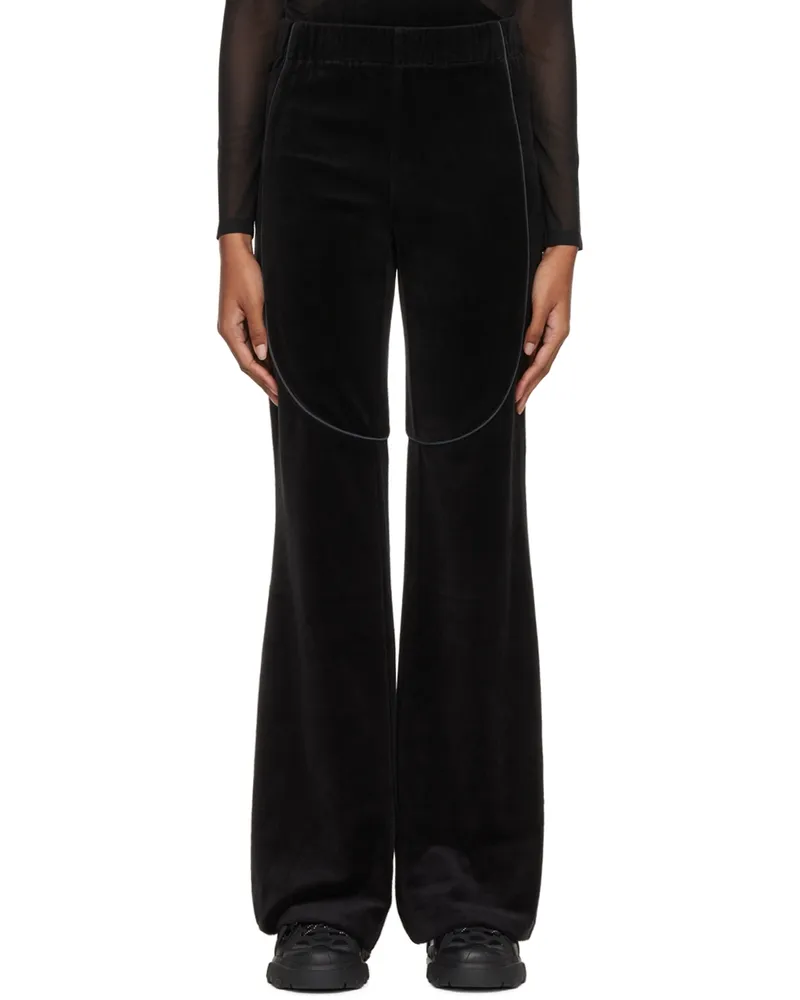 McQ Black Piping Leggings 1000