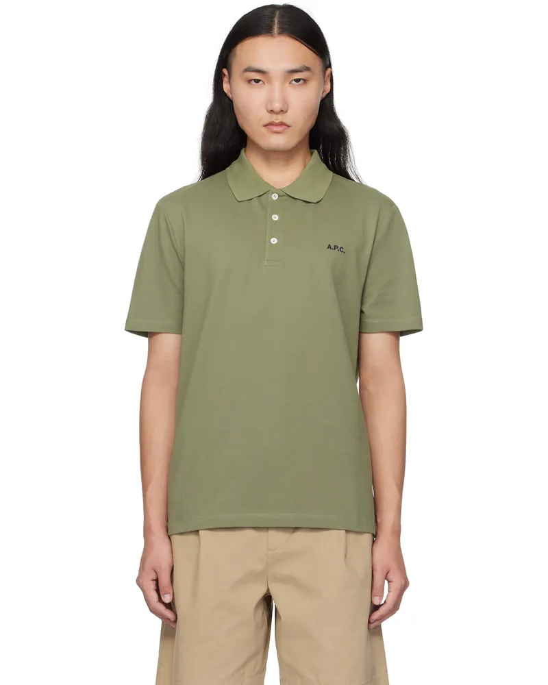 A.P.C. Khaki Standard Polo Jaa