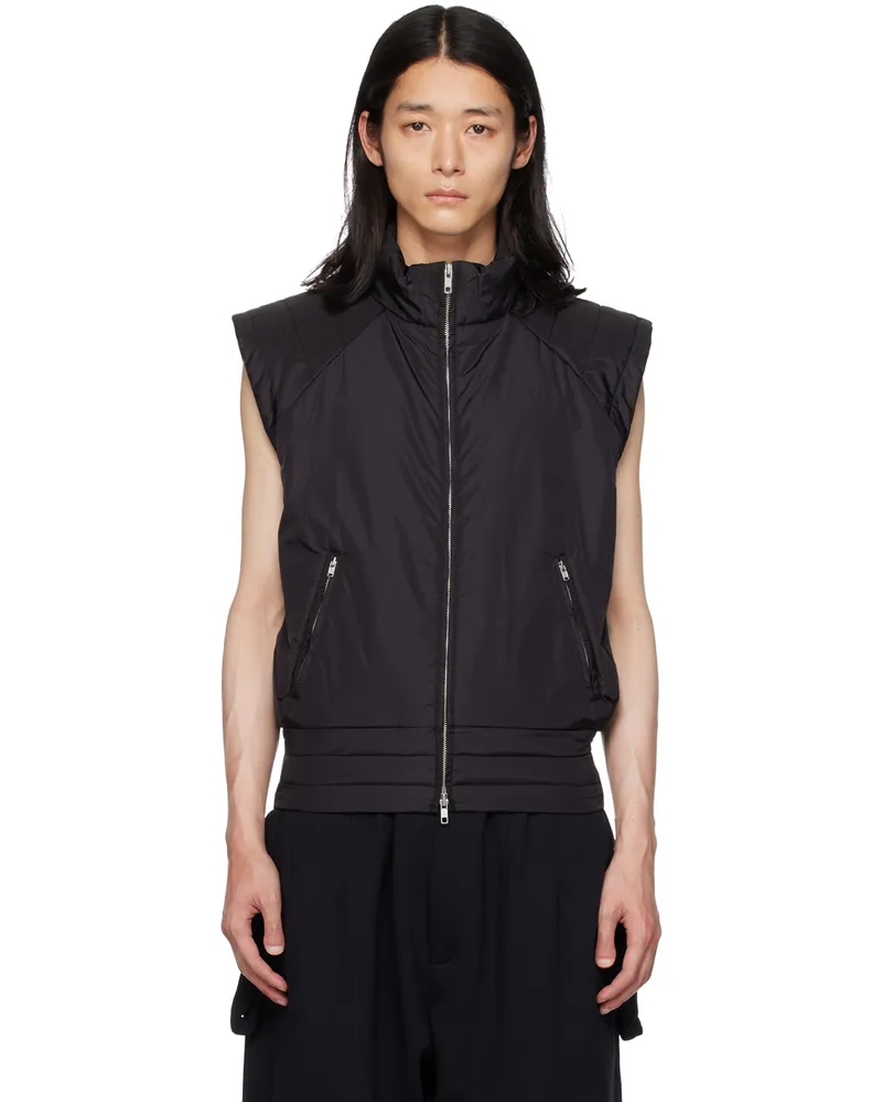 Random Identities Black Duvet Vest 10000