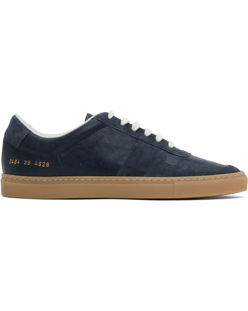 Common Projects Navy BBall Duo Slim Sneakers 4928