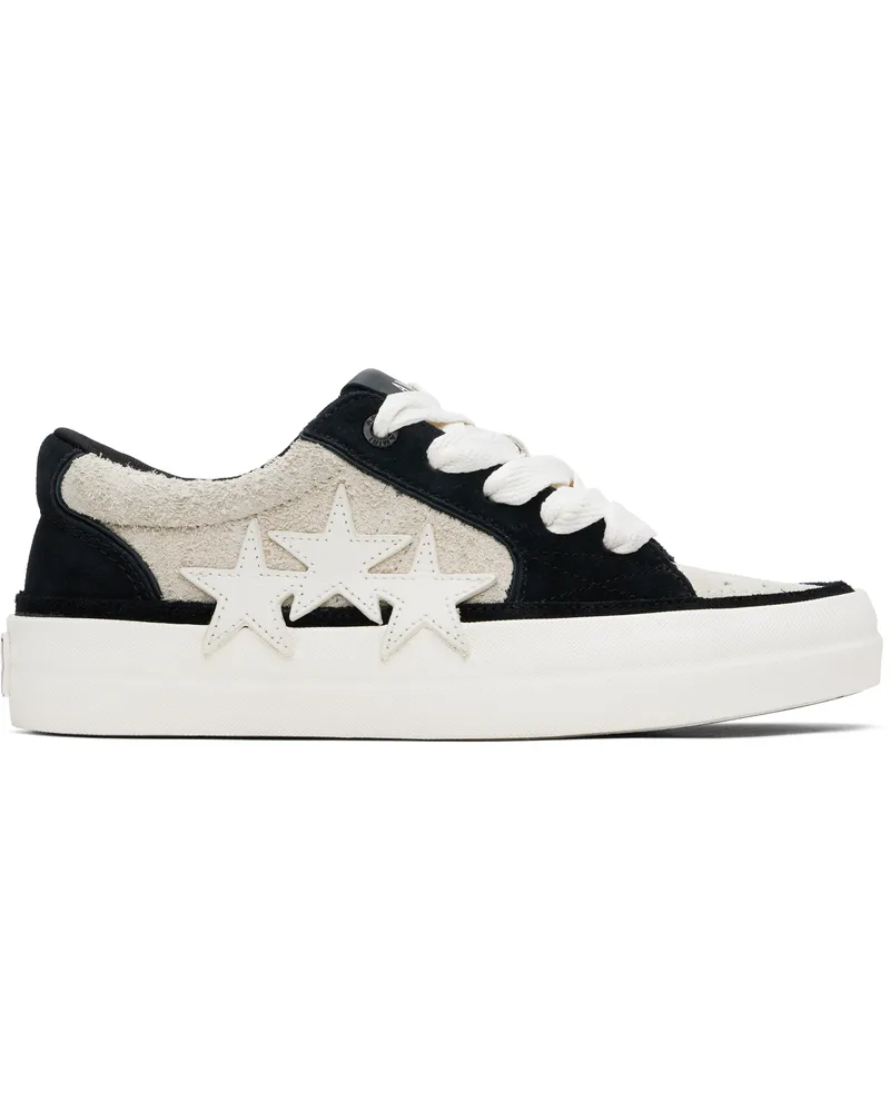 Amiri Black & Off-White Sunset Skate Low Sneakers Birch