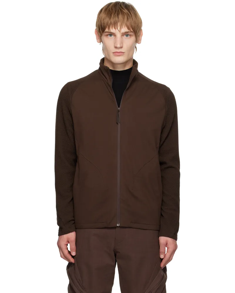 Post Archive Faction SSENSE Exclusive Brown 7.0 Right Sweatshirt Brown