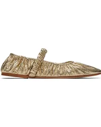 Studio Amelia Gold Zadie Ballerina Flats Gld