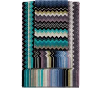 Blue Giacomo Five-Piece Towel Set