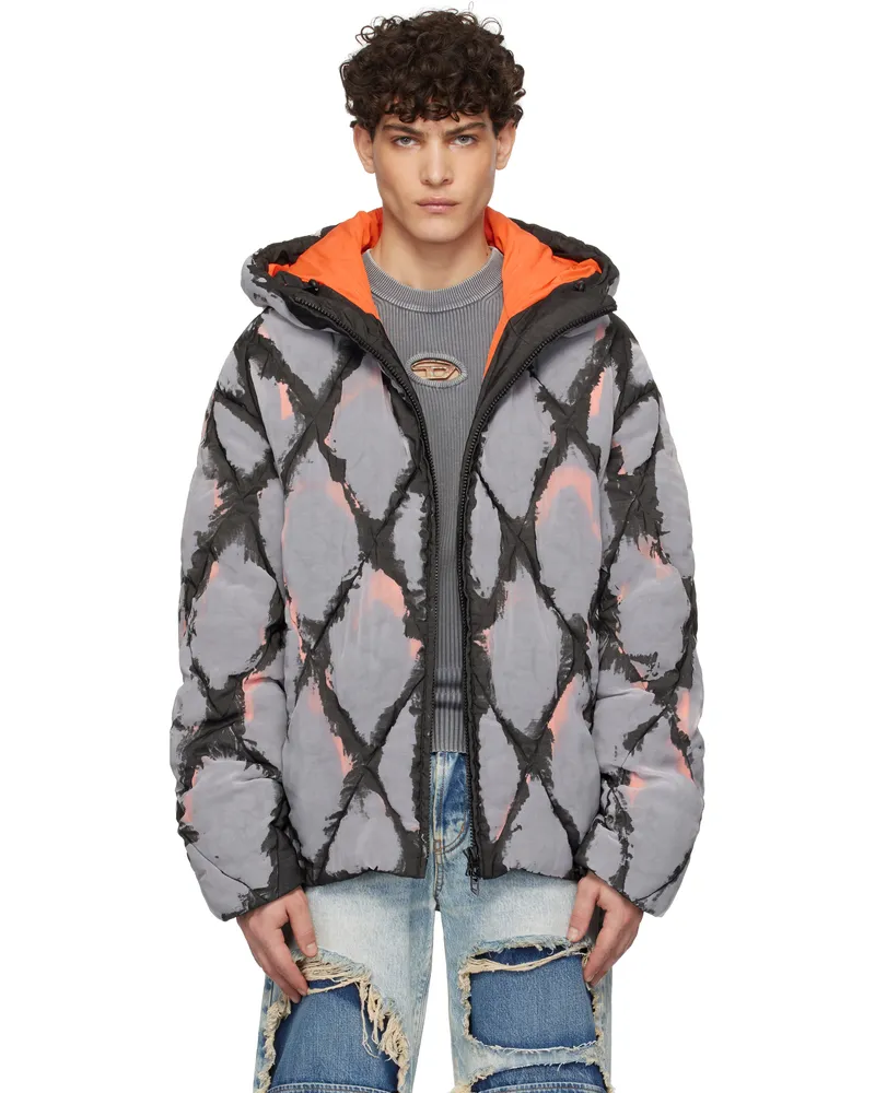 Diesel Black & Orange W-Don Jacket 9xx