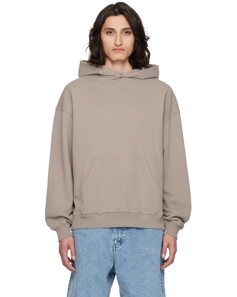 Axel Arigato Taupe Drill Hoodie Mid