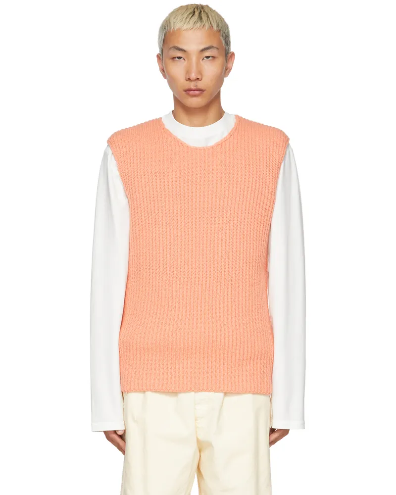 Jil Sander Pink Wool Sweater 639