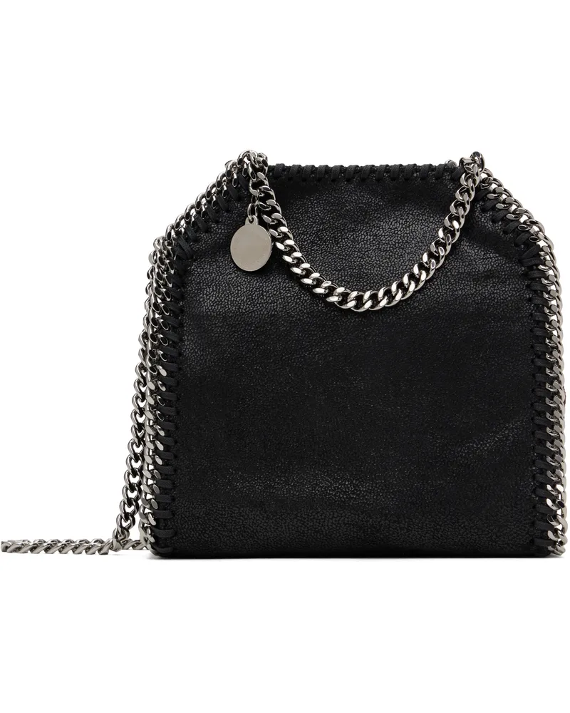 Stella McCartney Black Falabella Tiny Tote Bag 1000