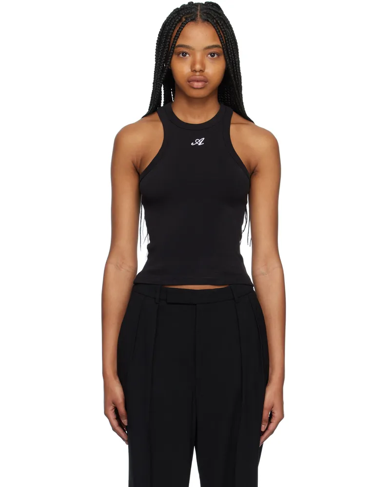 Axel Arigato Black Signature Tank Top Black