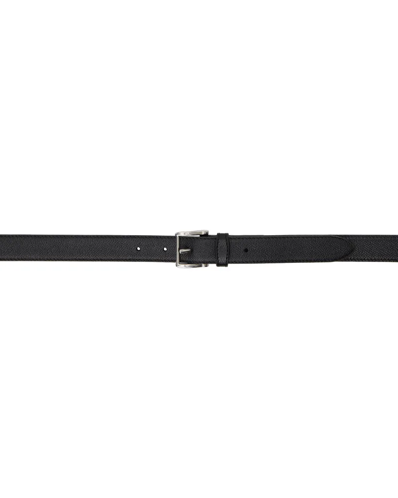 AMI Paris Black Paris Paris 25mm Belt Black