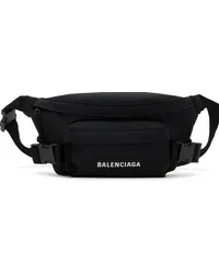 Balenciaga Black Skiwear Ski Belt Bag Black