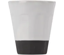 SSENSE Exclusive White Faceted Tumbler