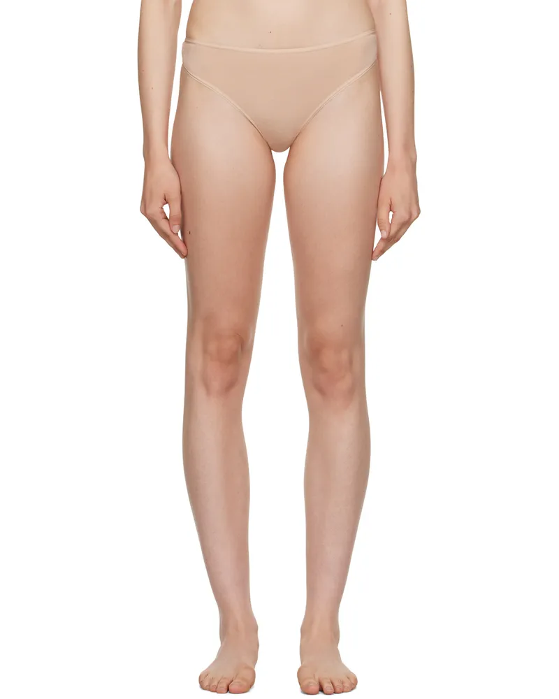 Baserange Beige Enna Thong Haptic