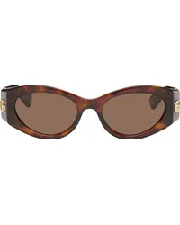 Gucci Tortoiseshell Cat-Eye Sunglasses Havana-havana-brown