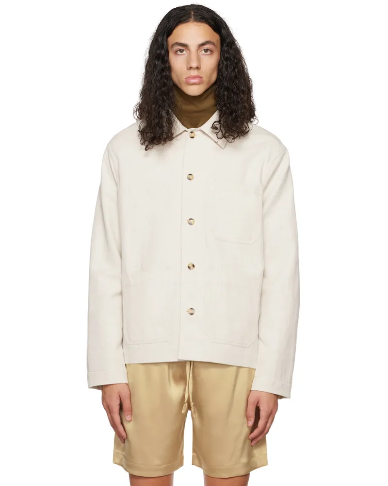 Nanushka Beige Saon Jacket Natural