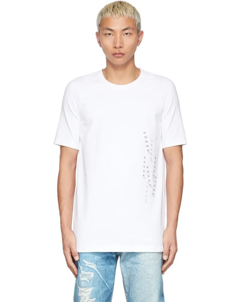 Doublet White Cotton T-Shirt Whie