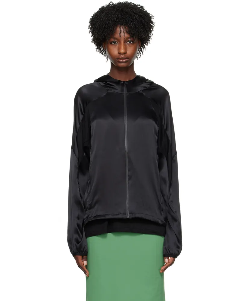 Post Archive Faction Black Paneled Jacket Black