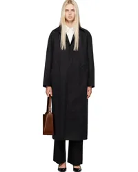 A.P.C. Black Gaia Trench Coat Lzz