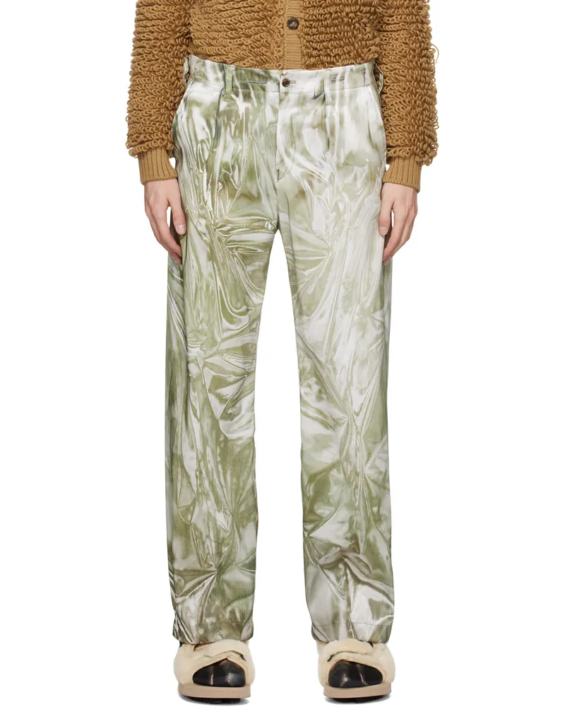 Doublet Khaki Mirage Trousers Beige