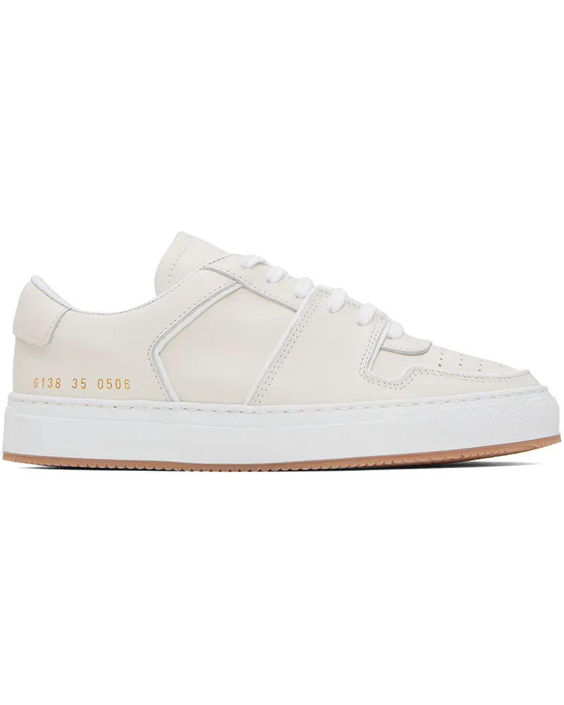 Common Projects White Decades Low Sneakers 0506