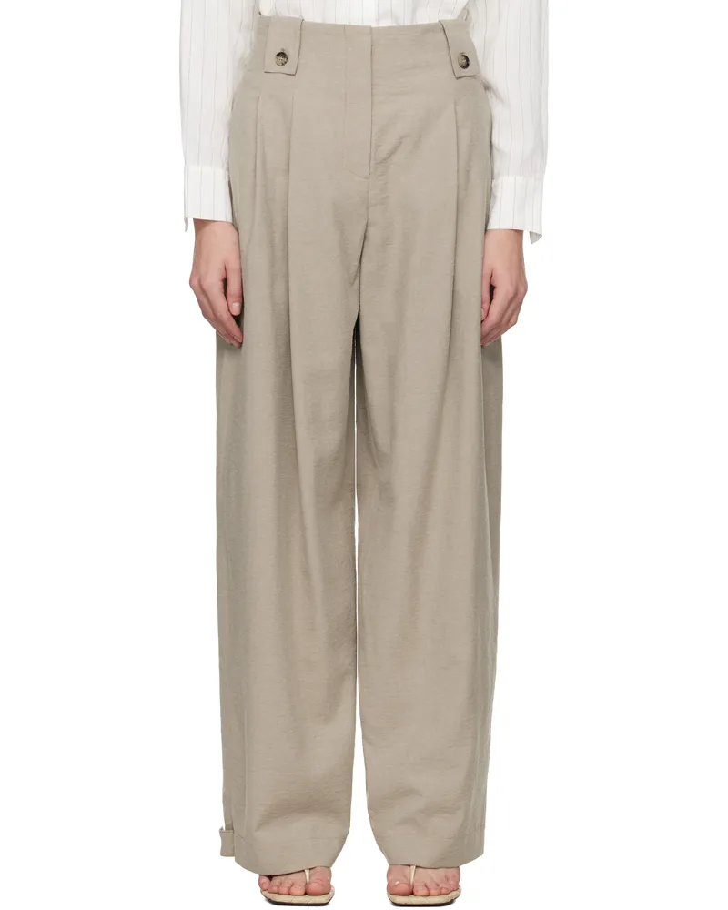 Nanushka Beige Jenci Trousers Sand