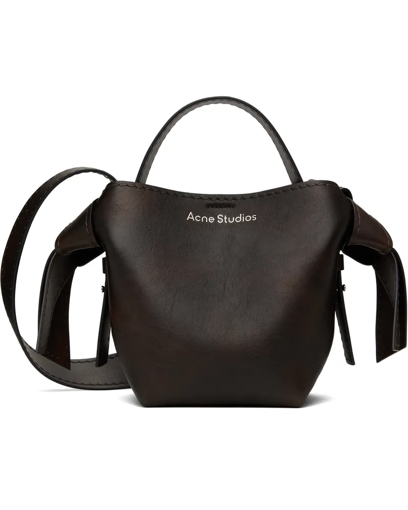 Acne Studios Brown Musubi Mini Shoulder Bag Adm