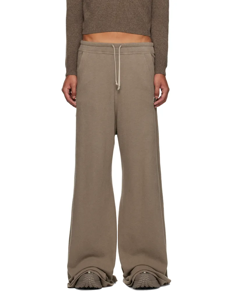 Rick Owens Moncler + Rick Owens Gray Belas Sweatpants 25u