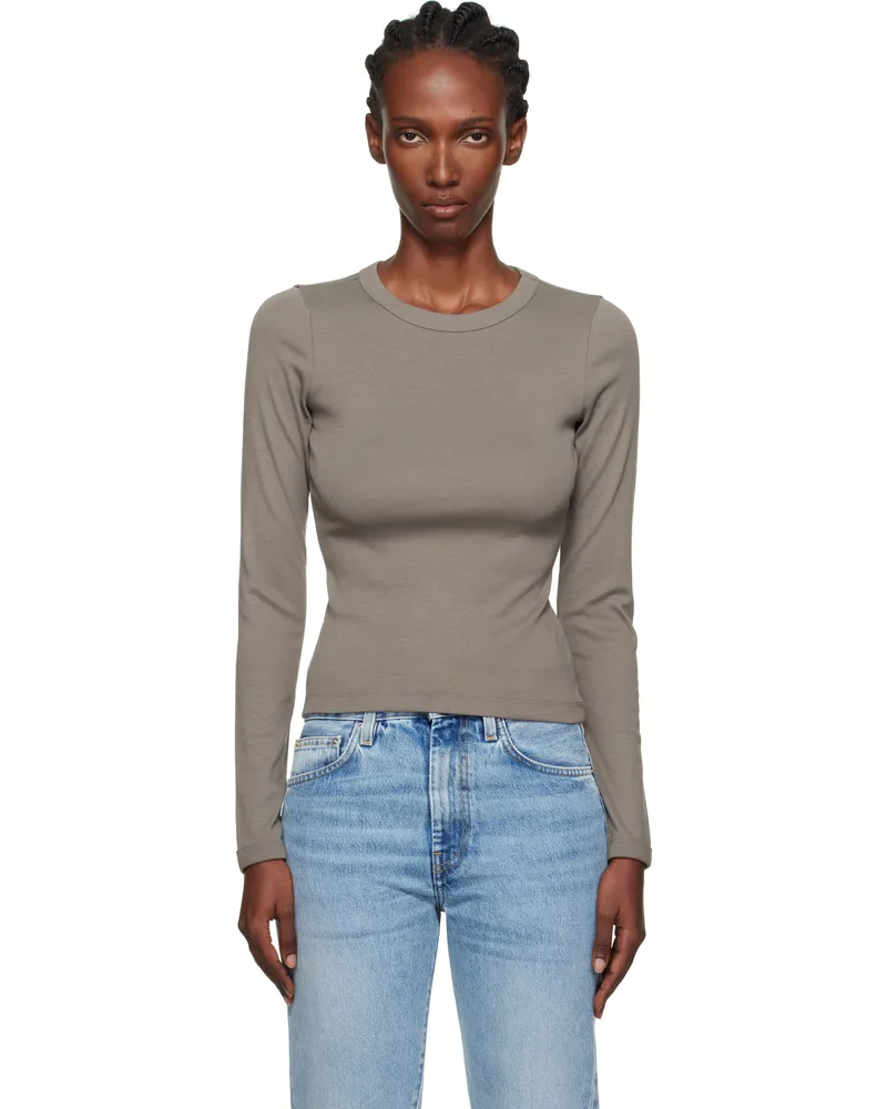 Flore Flore Taupe Max T-shirt Mushroom