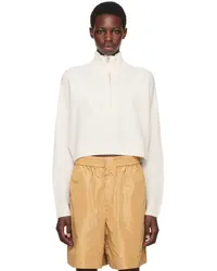 STAUD Off-White Hampton Sweater Ivy