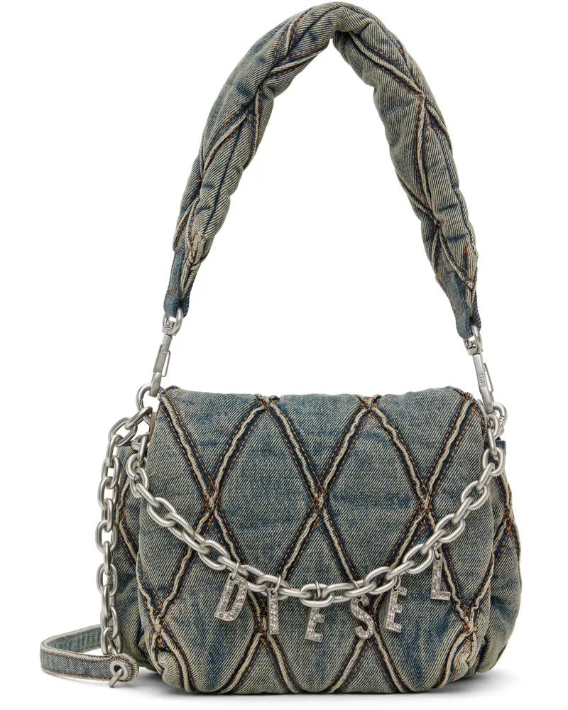 Diesel Blue Charm-D Small Shoulder Bag Ha001