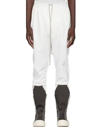 DRKSHDW by Rick Owens Off-White Slim-Fit Sweatpants Milk