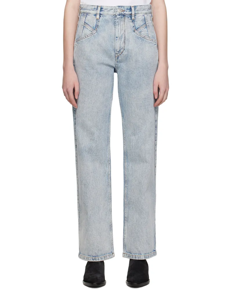 Isabel Marant Blue Nadege Jeans 30lu