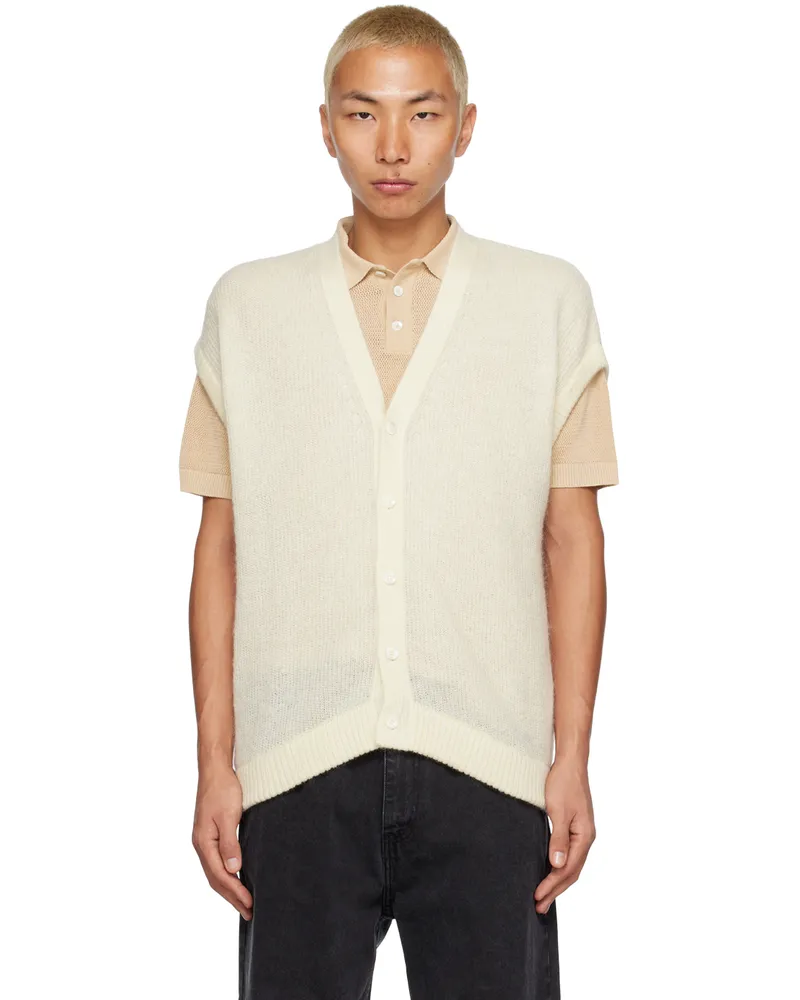 Second/Layer SSENSE Exclusive Off-White Servizi Vest Off
