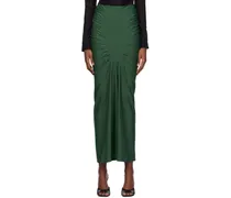 Green Melia Maxi Skirt