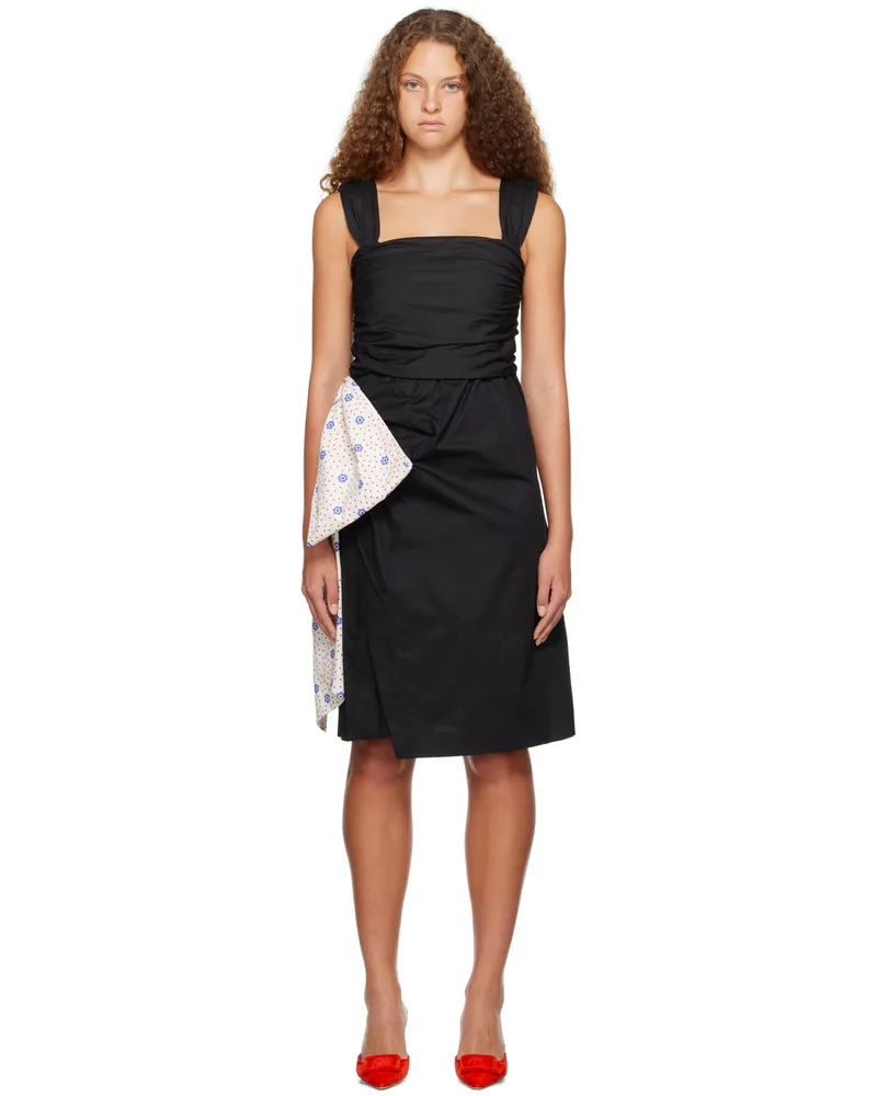 Caro Editions Black Sophie Minidress Black
