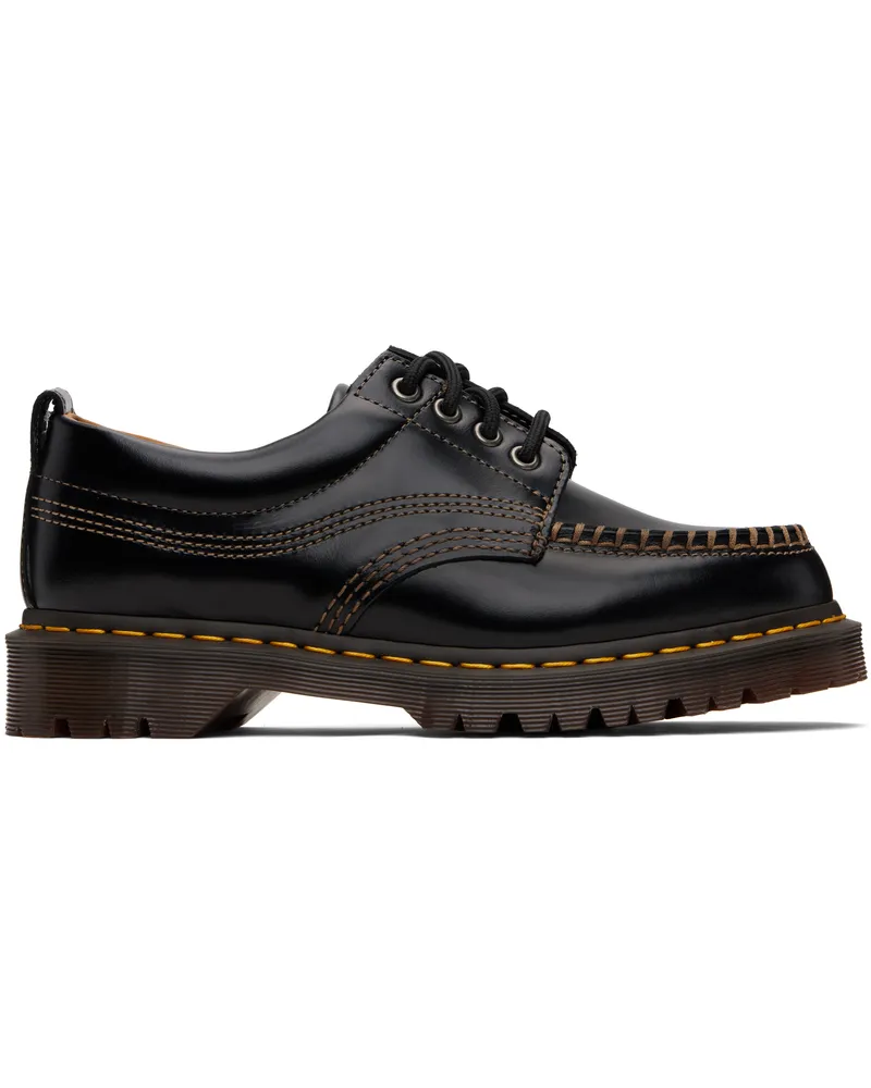 Dr.Martens Black Leather Lowell Derbys Black