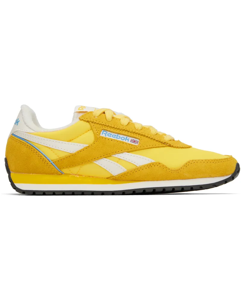 Reebok Yellow Classic AZ Sneakers Golden