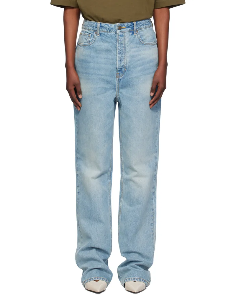 Fear of God Blue High-Waisted Jeans Vintage