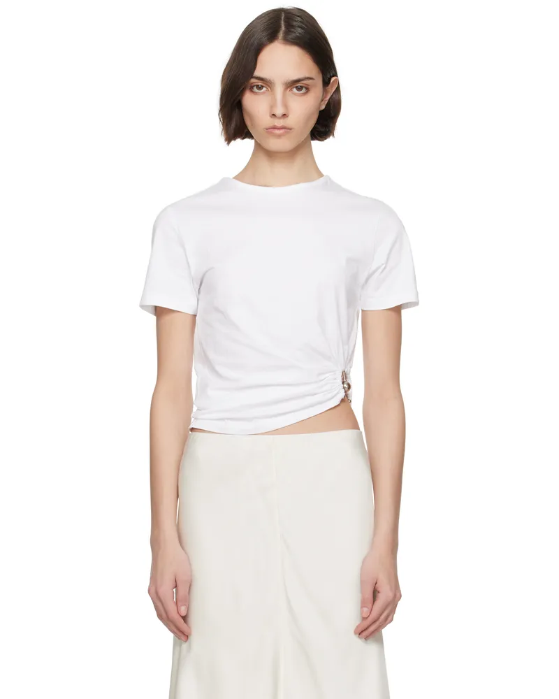 Christopher Esber White Orbit T-shirt White